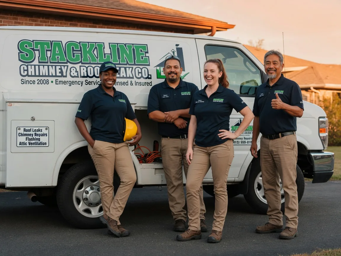 Chimney flashing repair company in Churchville, NY